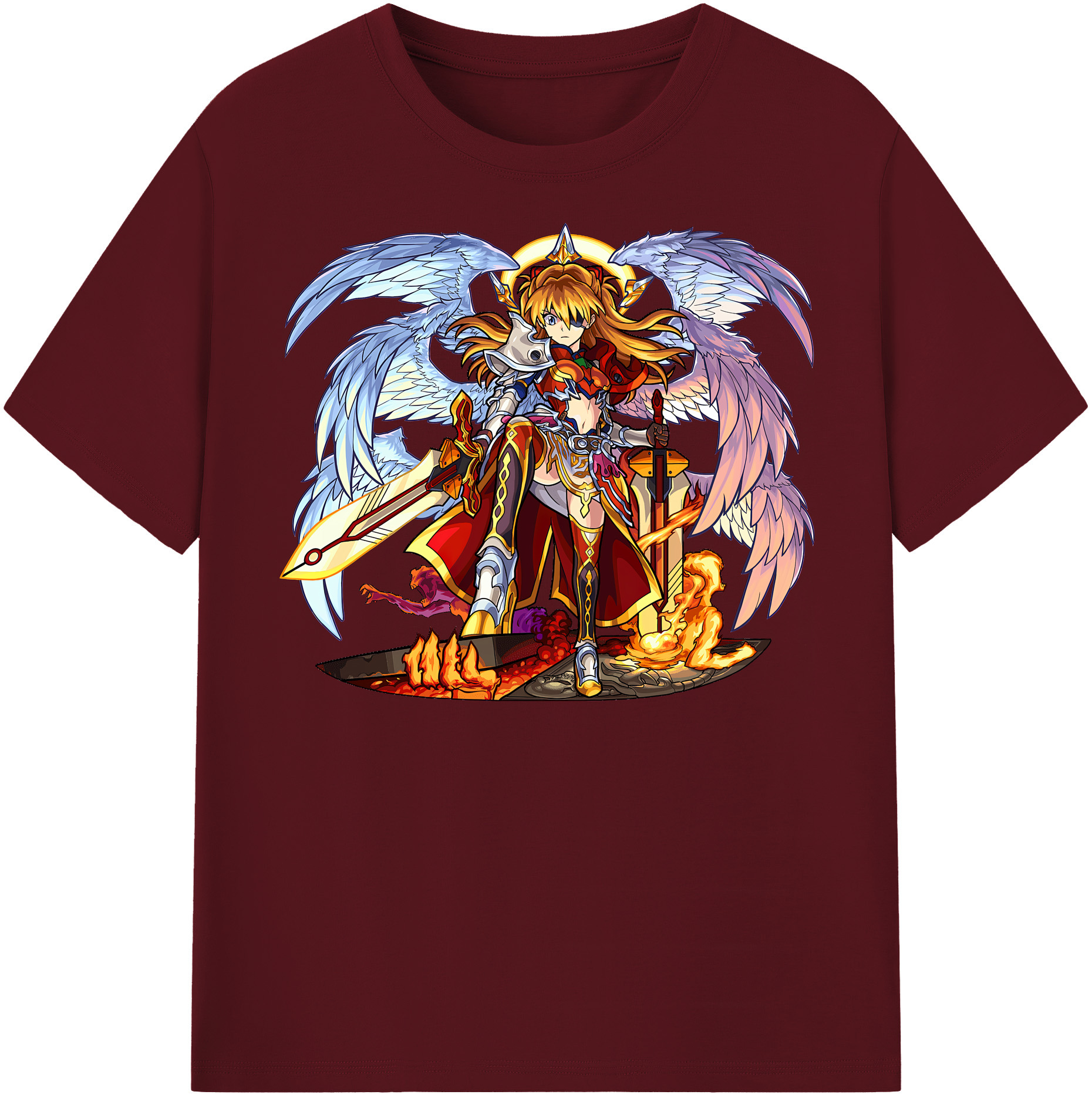 （画像用） EVA 新世紀エヴァンゲリオン 綿100％半袖Tシャツ（フロントプリント）